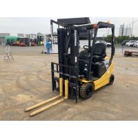 Xe nâng điện 1 tấn Komatsu FB10-12 Nhật bãi, chui công, dịch giá, chiều cao nâng 4 mét, đời cao 2020 mới chạy 800 giờ